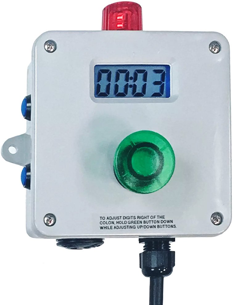 AC Powered Digital Cycle Timer - IP68, Stack Light Option | Gizmo Engineering T5