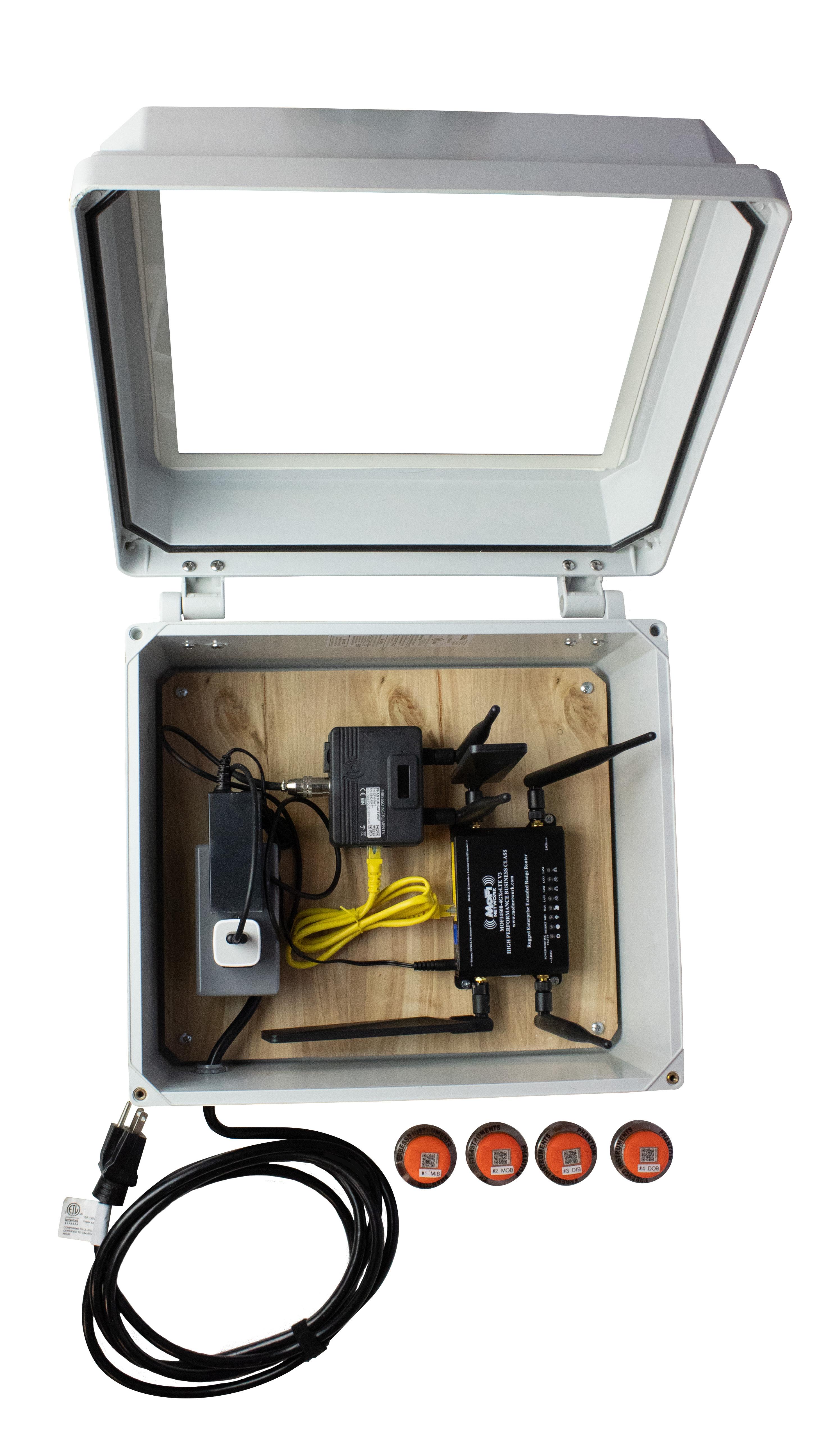 Remote Vibration Monitoring System - Cloud/Local, Triaxial | Erbessd Phantom