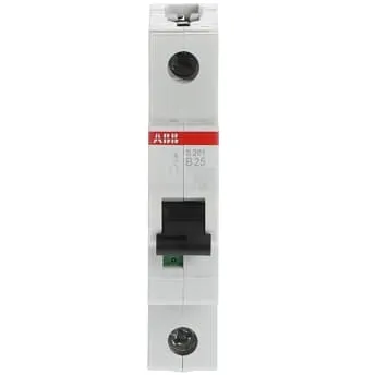 Miniature Circuit Breaker - 1 Pole 25A B Curve | ABB S201-B25