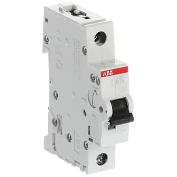 Miniature Circuit Breaker - 1 Pole 25A B Curve | ABB S201-B25