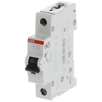 Miniature Circuit Breaker - 1 Pole 25A B Curve | ABB S201-B25