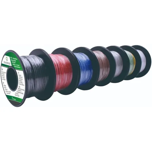 0.34 mm² PVC Stranded Wire Kit – 7 Colors 1.6 mm | QUADRIOS 19011CA086