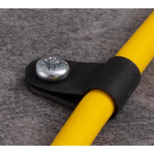 Cable Clamp - Max Bundle 19 mm Black Screw Mount | QUADRIOS 22CA159