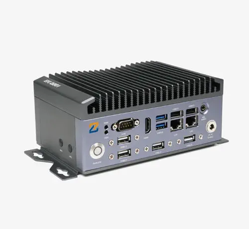 EFC-D201 Fanless Wall-Mount Industrial PC with Intel Skylake Core i3/i5/i7, 6x COM | ZRT