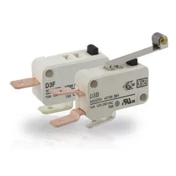 D Series miniature snap-action switch with self-cleaning contacts